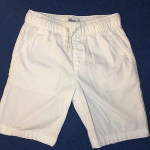 Size 6 boys white shorts